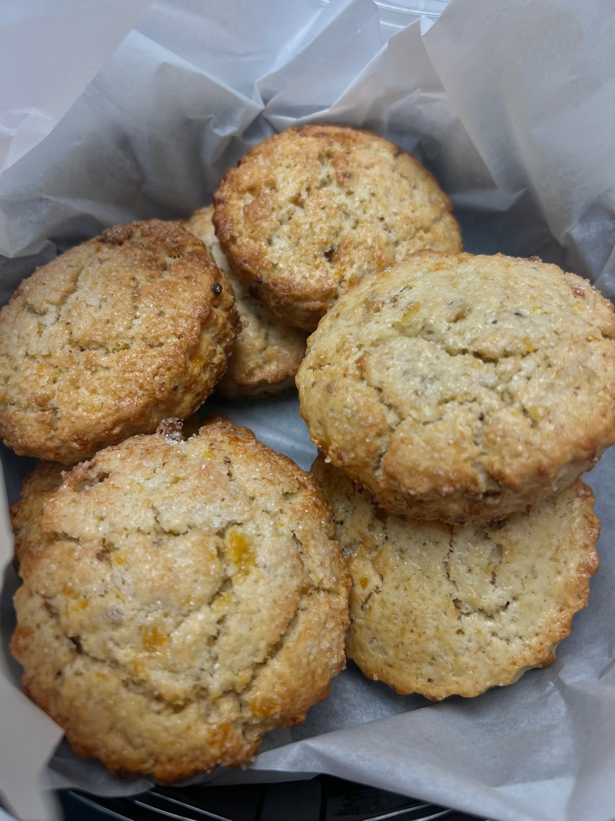 Apricot Walnut Scones