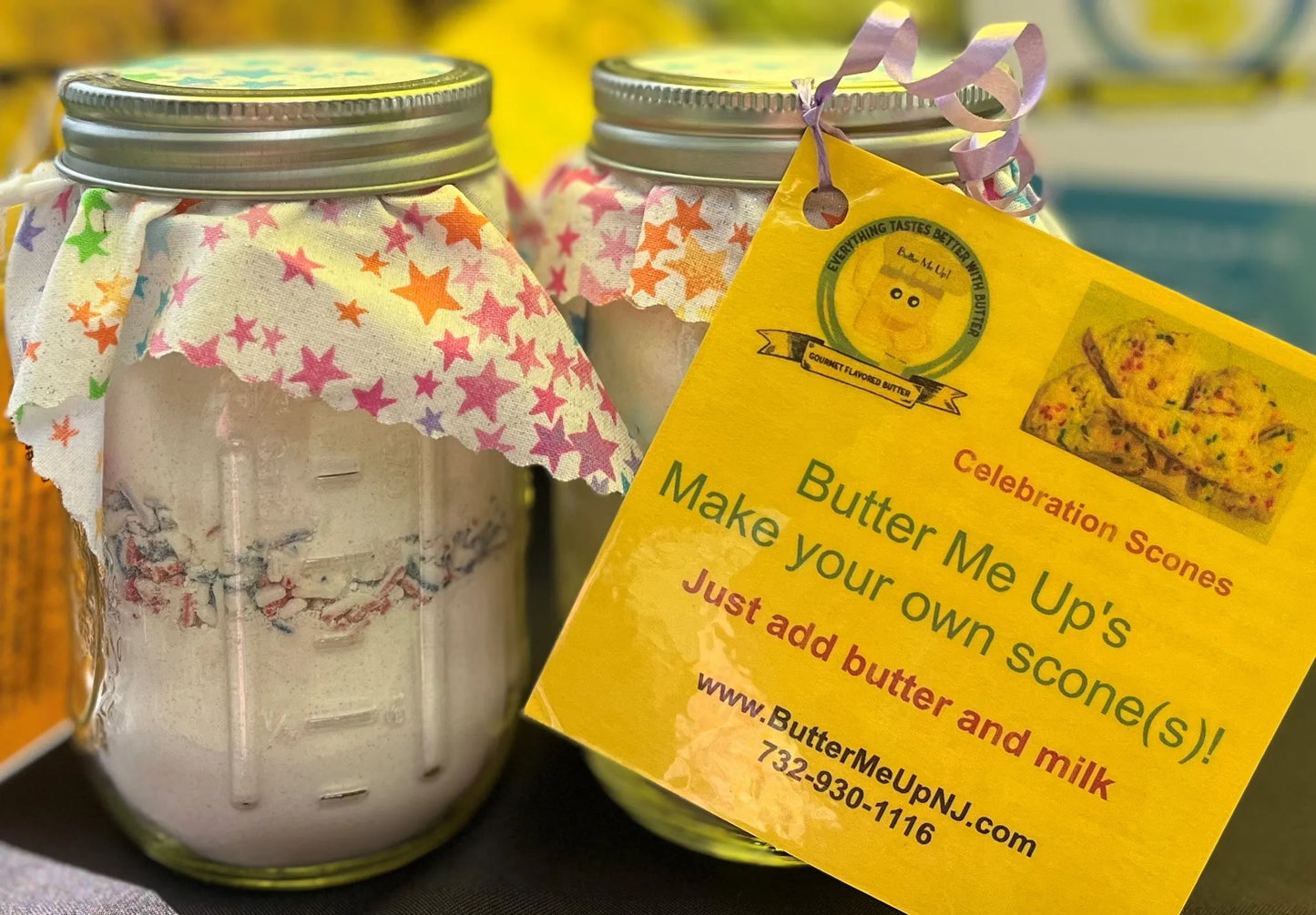 Gluten Free Scone Mix in a Jar