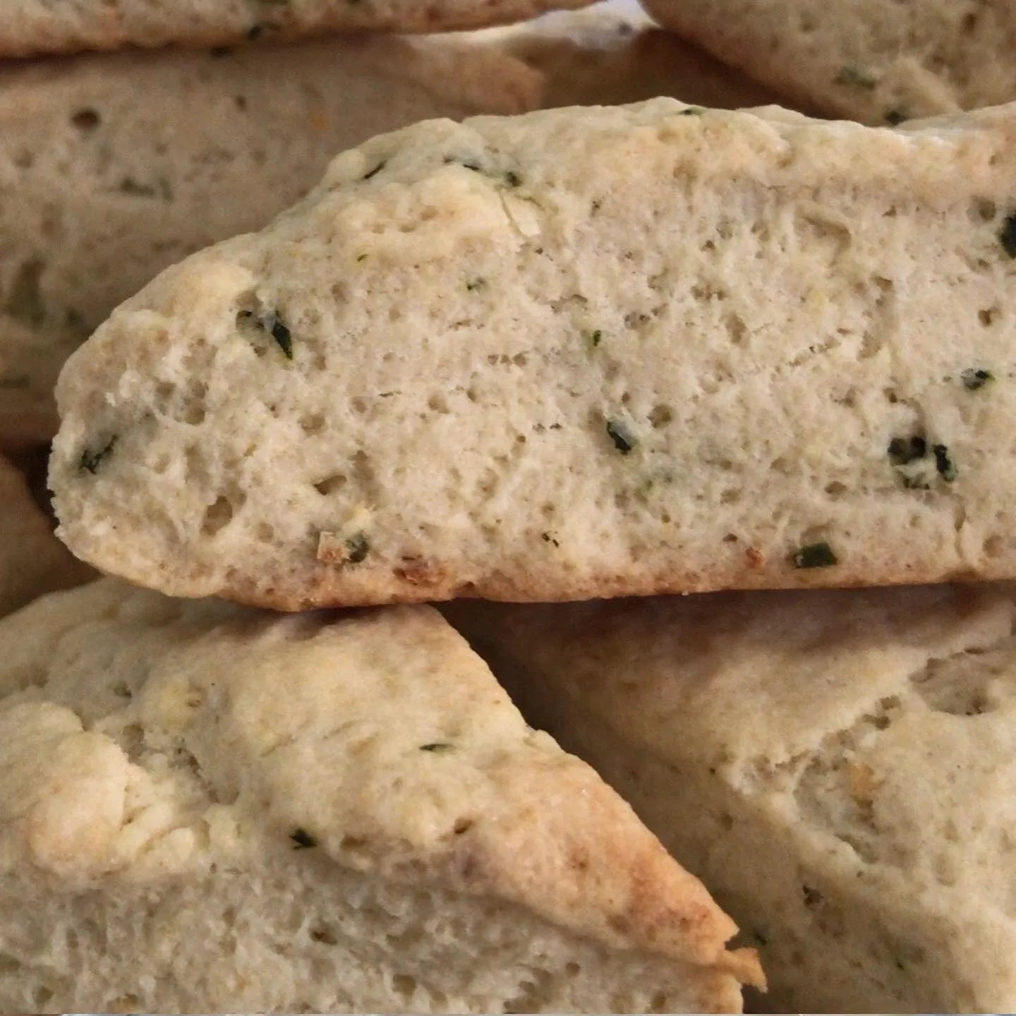 Garlic Basil Scones