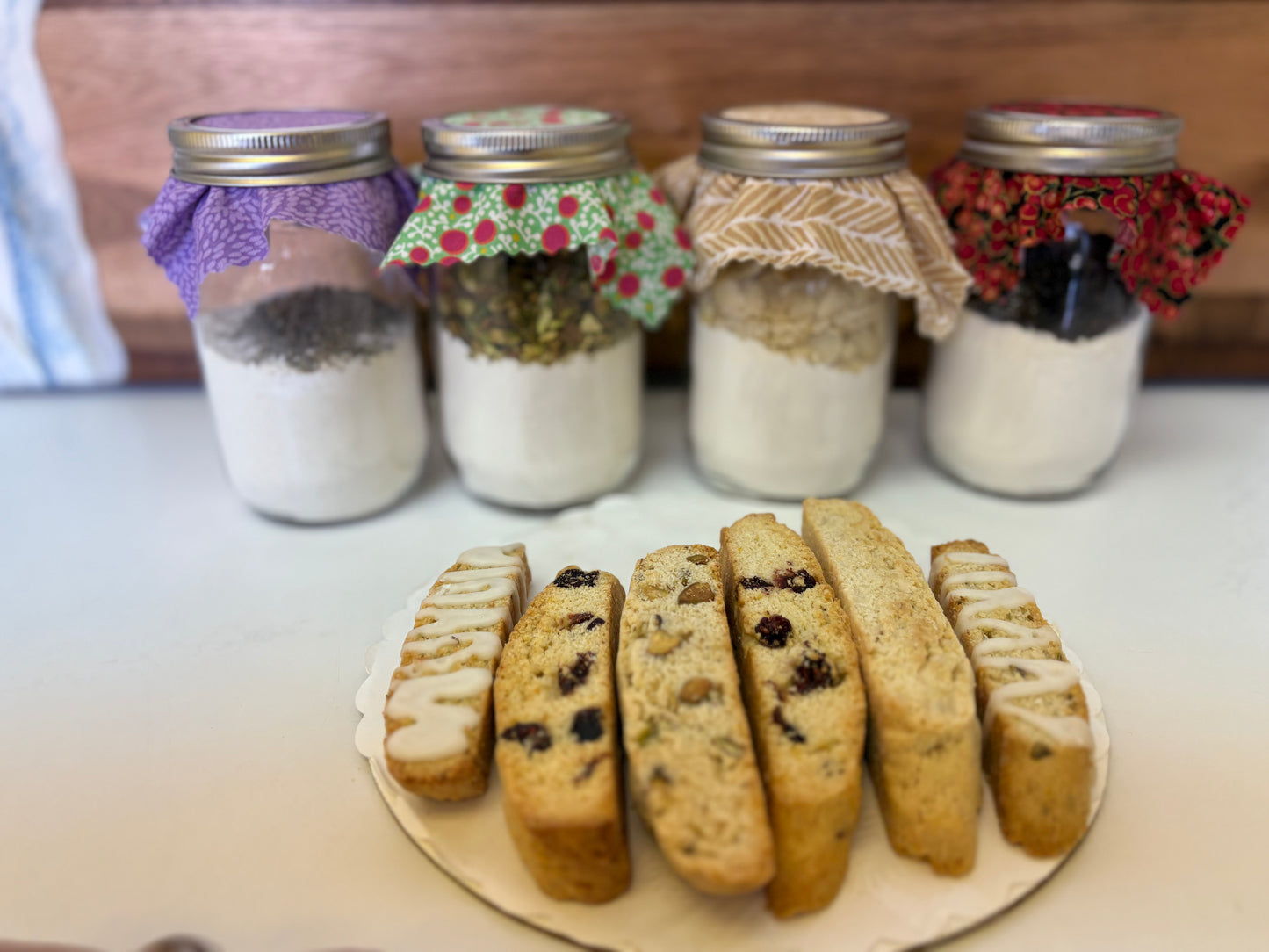 Biscotti Mix in a Jar