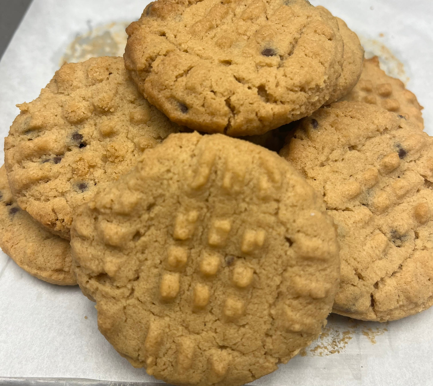 Vegan Gluten Free Peanut Butter Cookies