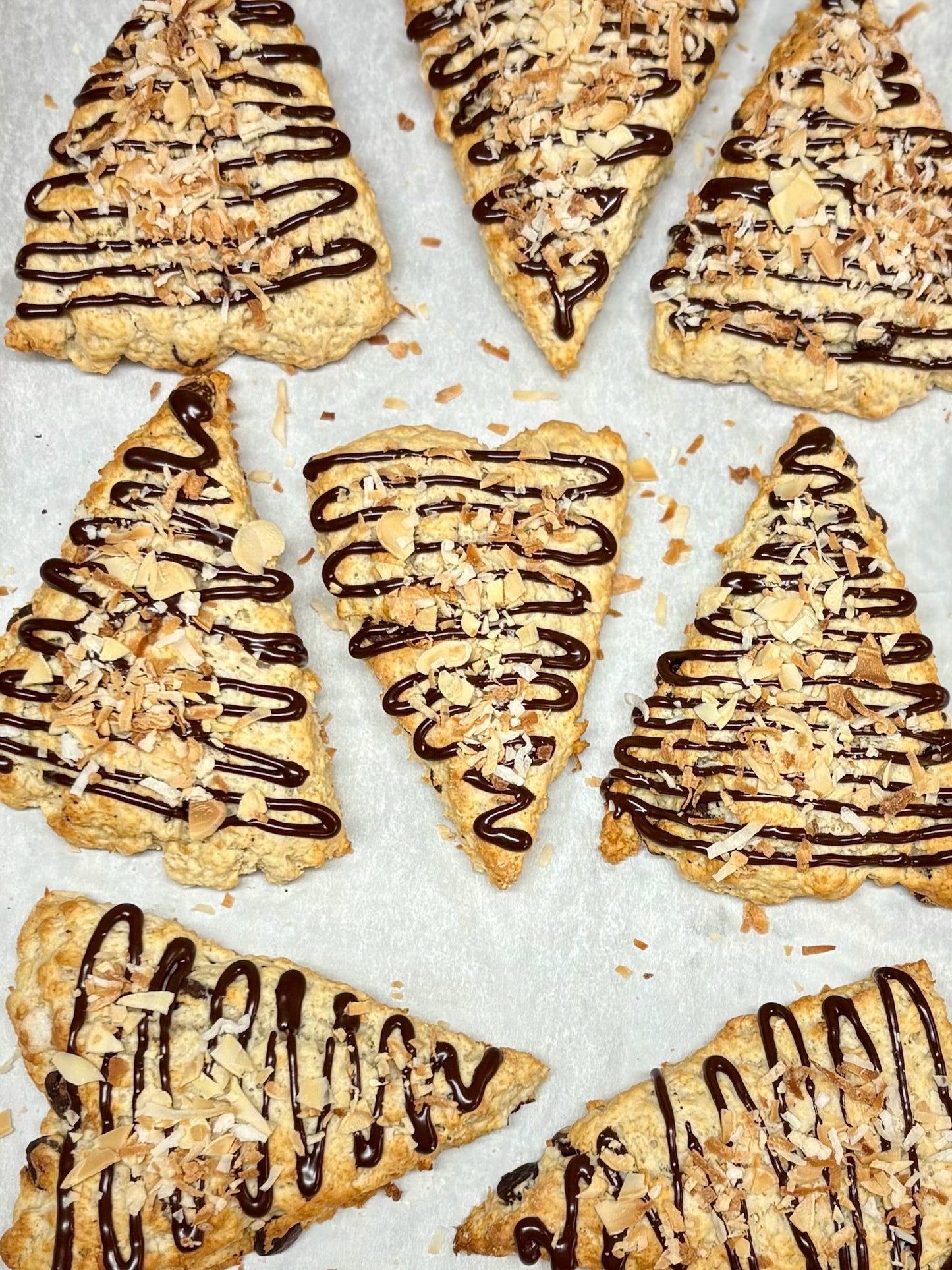 Almond Joy Scones