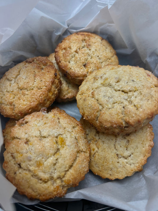 Apricot Walnut Scones