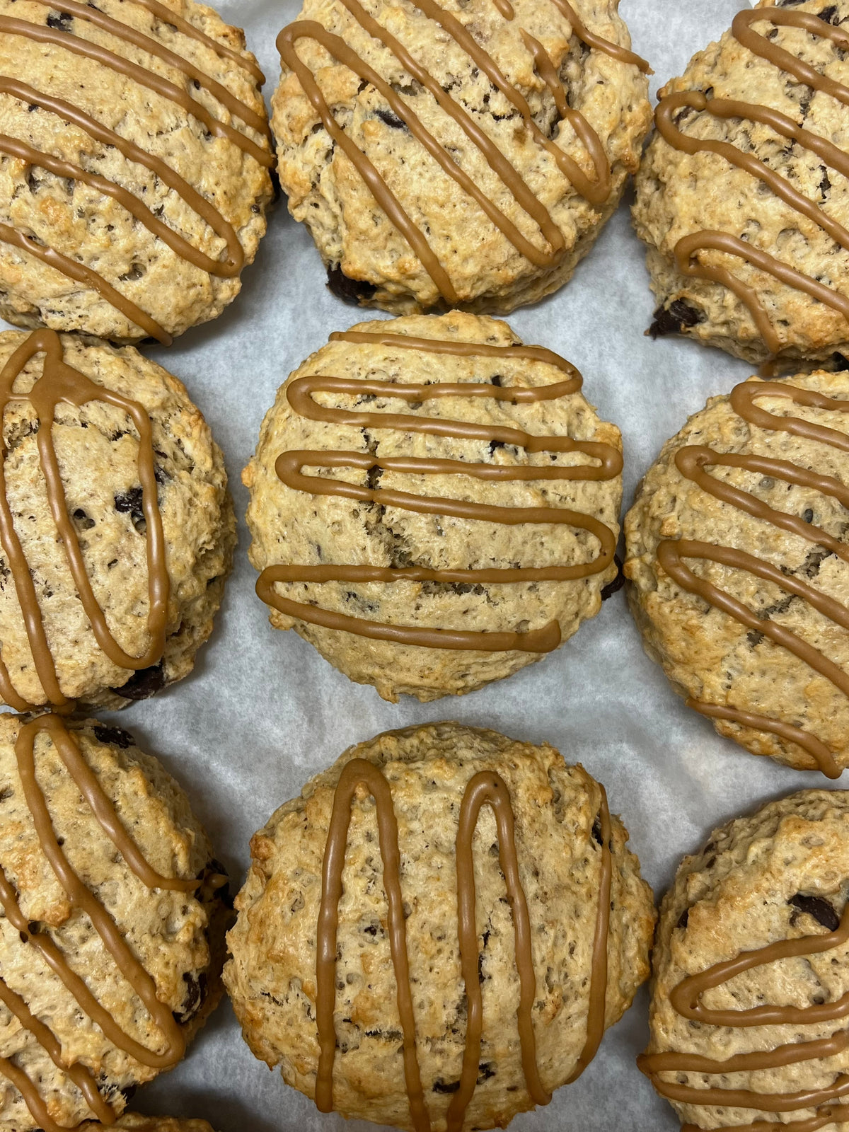 Espresso Dark Chocolate Chunk Scones