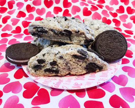 Cookies and Cream Scones