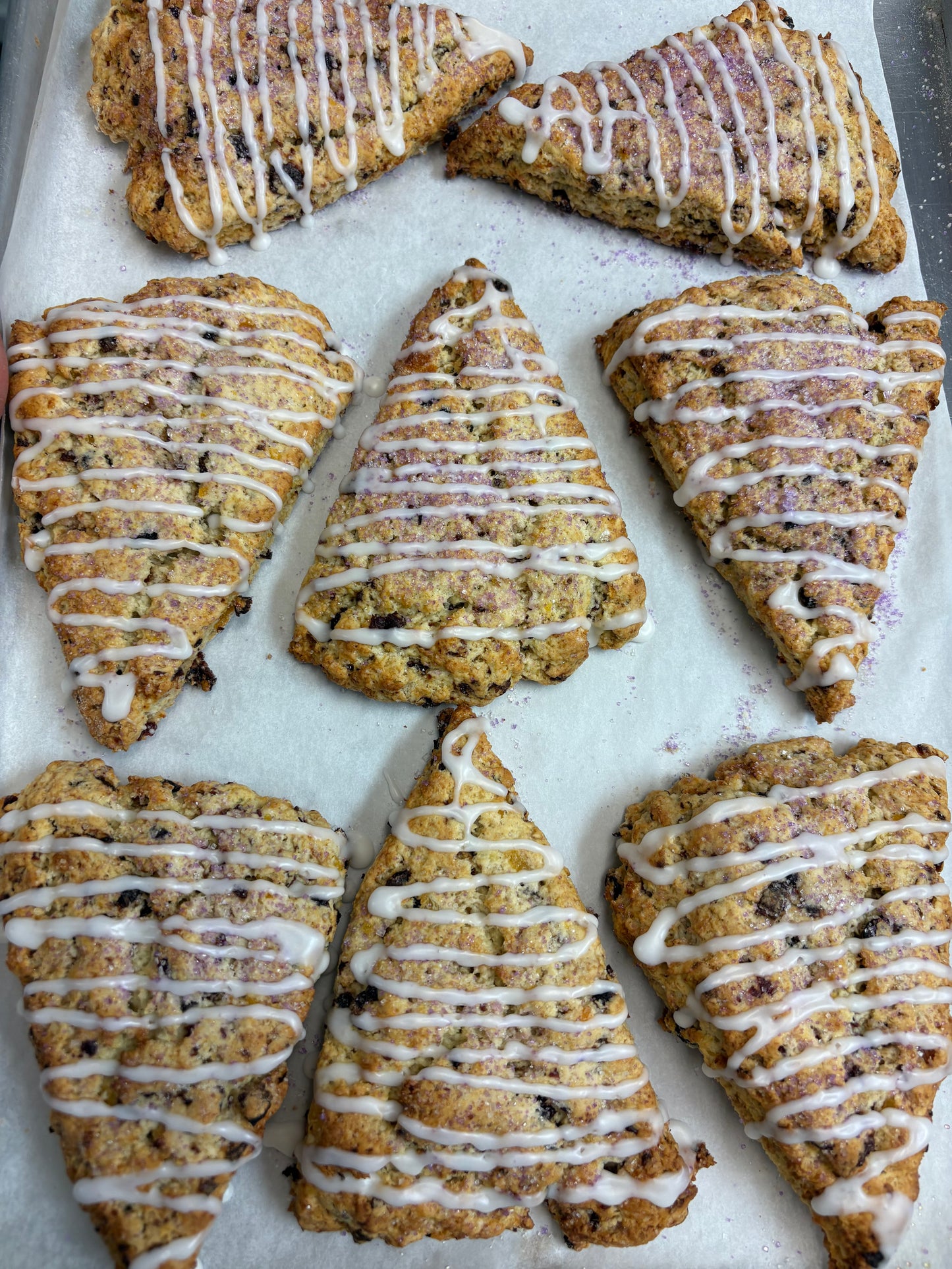 Sugar Plum Fairy Scones