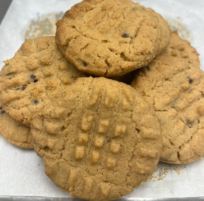 Vegan Gluten Free Peanut Butter Cookies