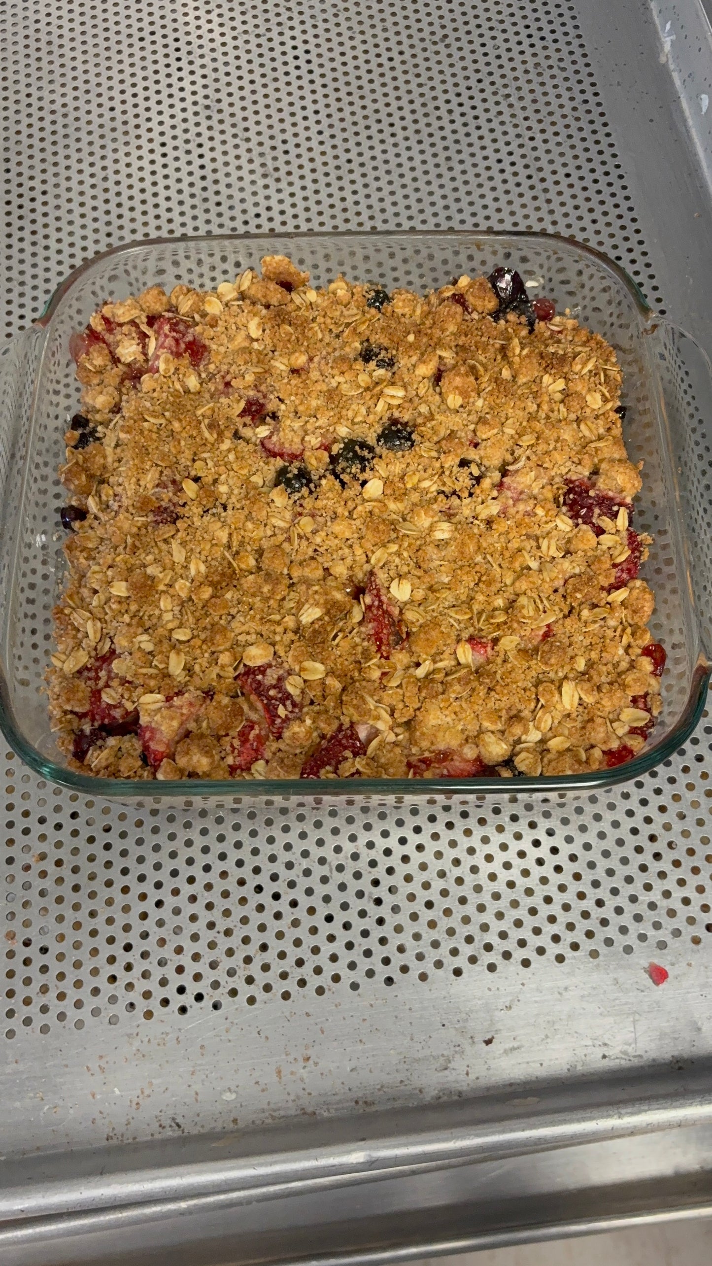Berry Crumble Bars Mix