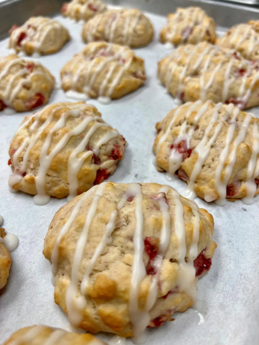 Strawberry Scones